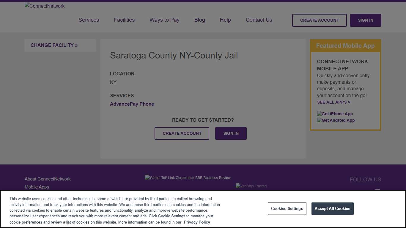 Saratoga County NY-County Jail | ConnectNetwork